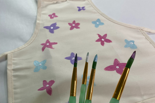 DIY Apron Painting Craft for Kids Who Love to Cook